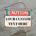 Custom Vintage Beware Sign